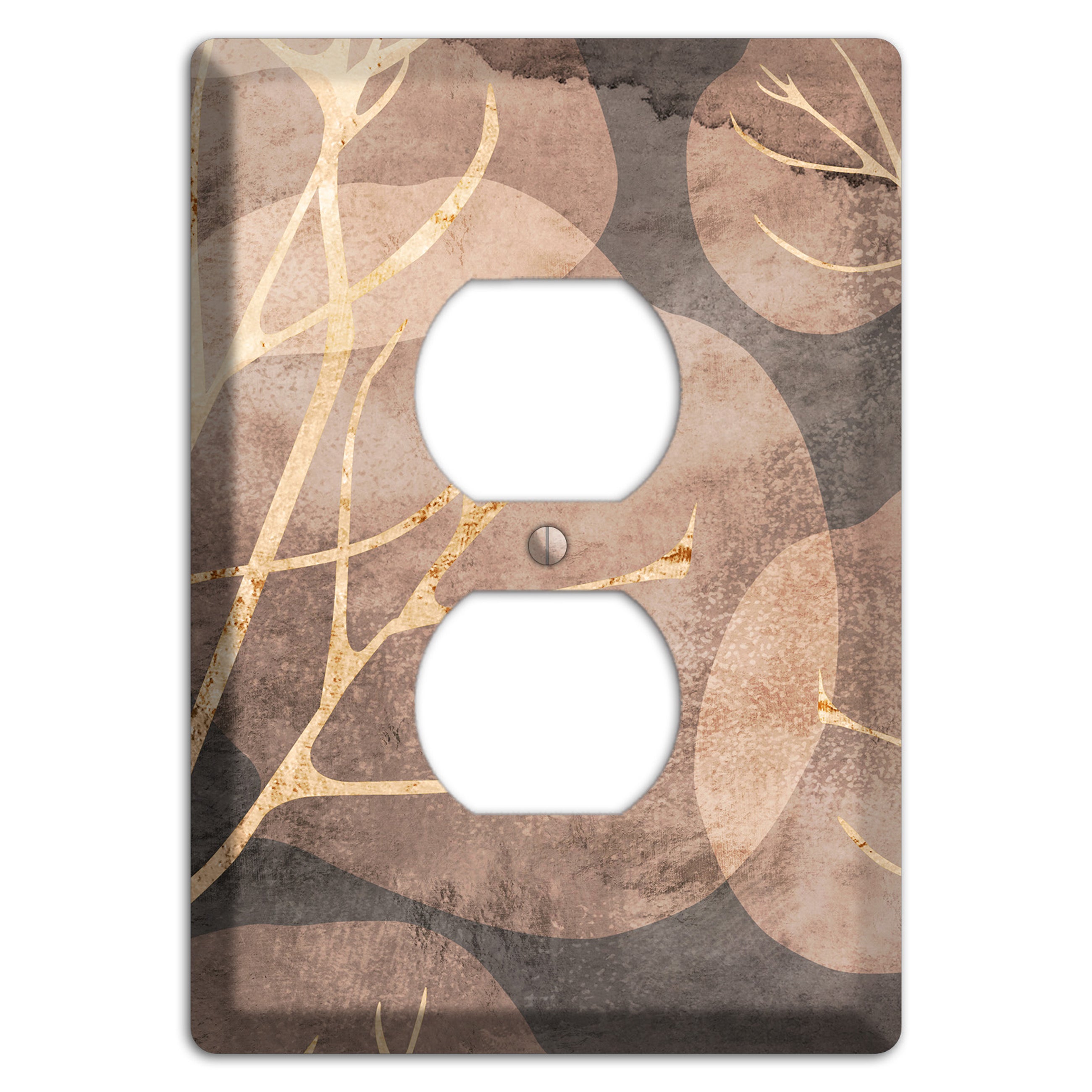 Autumn Leaves Duplex Outlet Wallplate