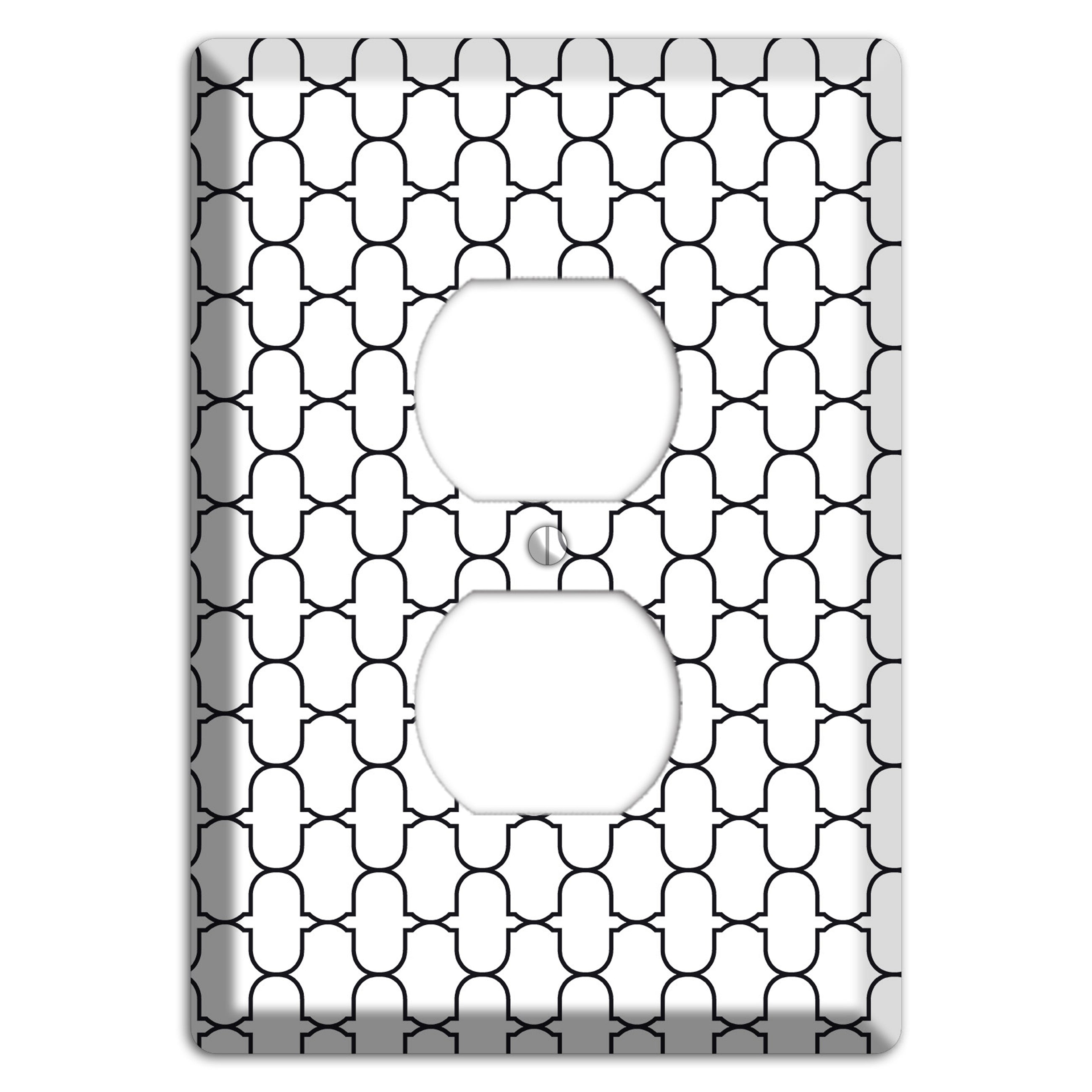 Moroccan 13 Duplex Outlet Wallplate