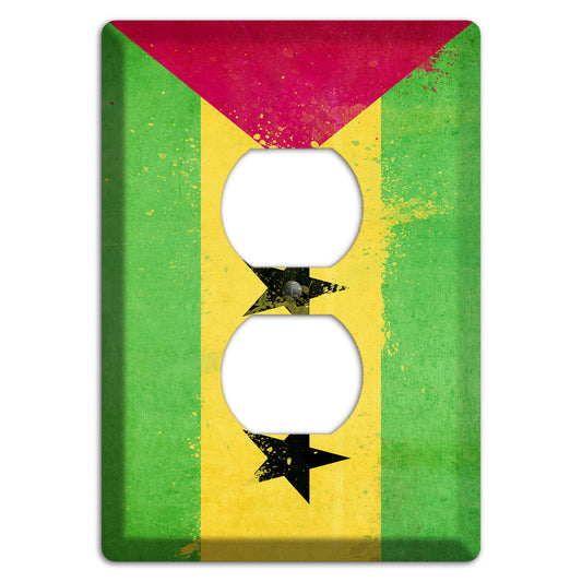 Sao Tome and principe Cover Plates Duplex Outlet Wallplate