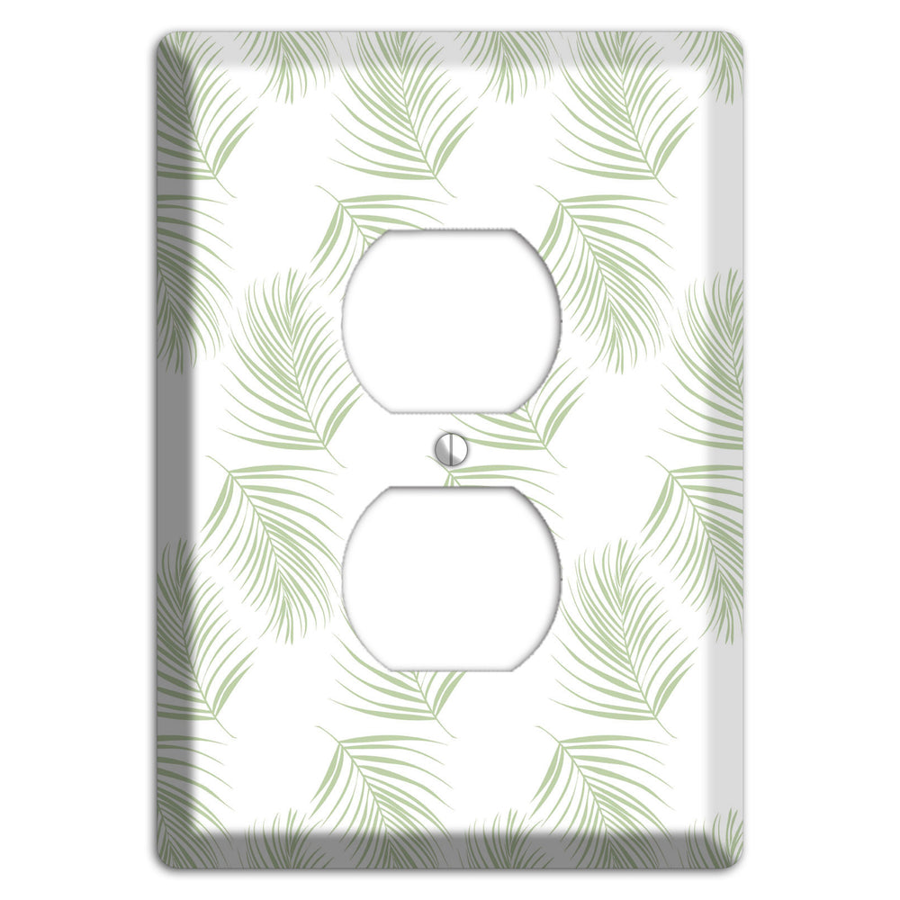 Leaves Style GG Duplex Outlet Wallplate