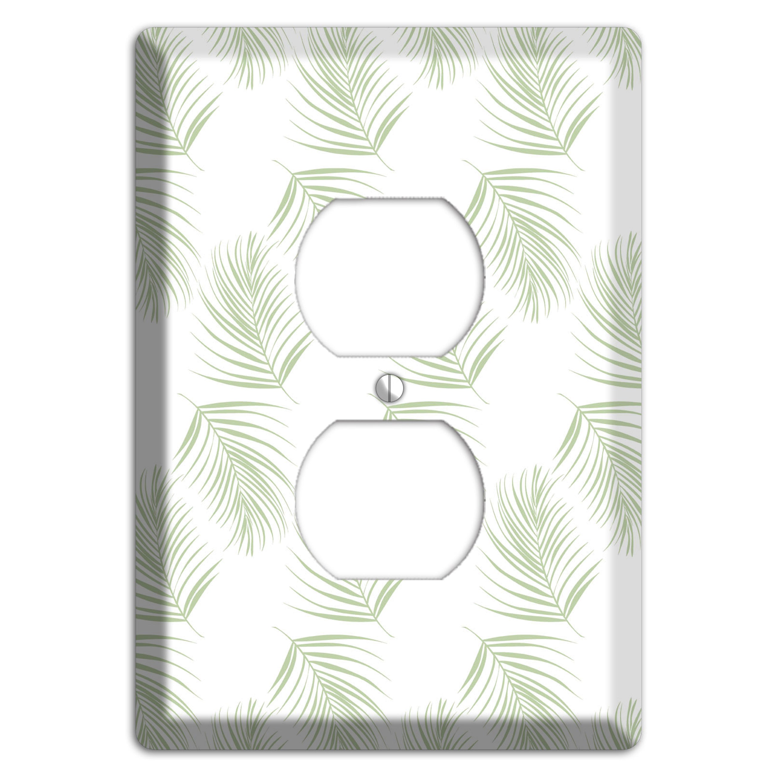 Leaves Style GG Duplex Outlet Wallplate