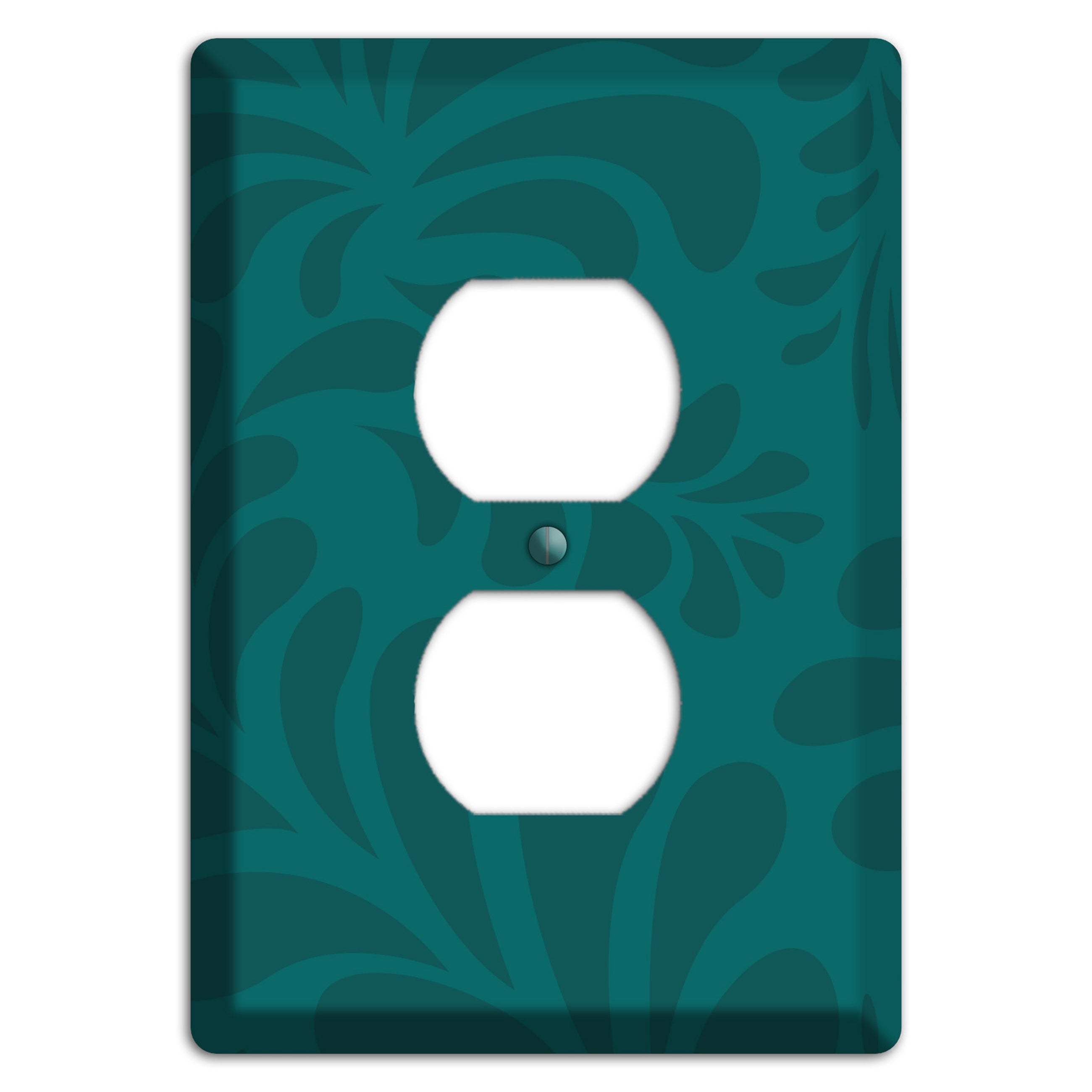 Jade Herati Duplex Outlet Wallplate