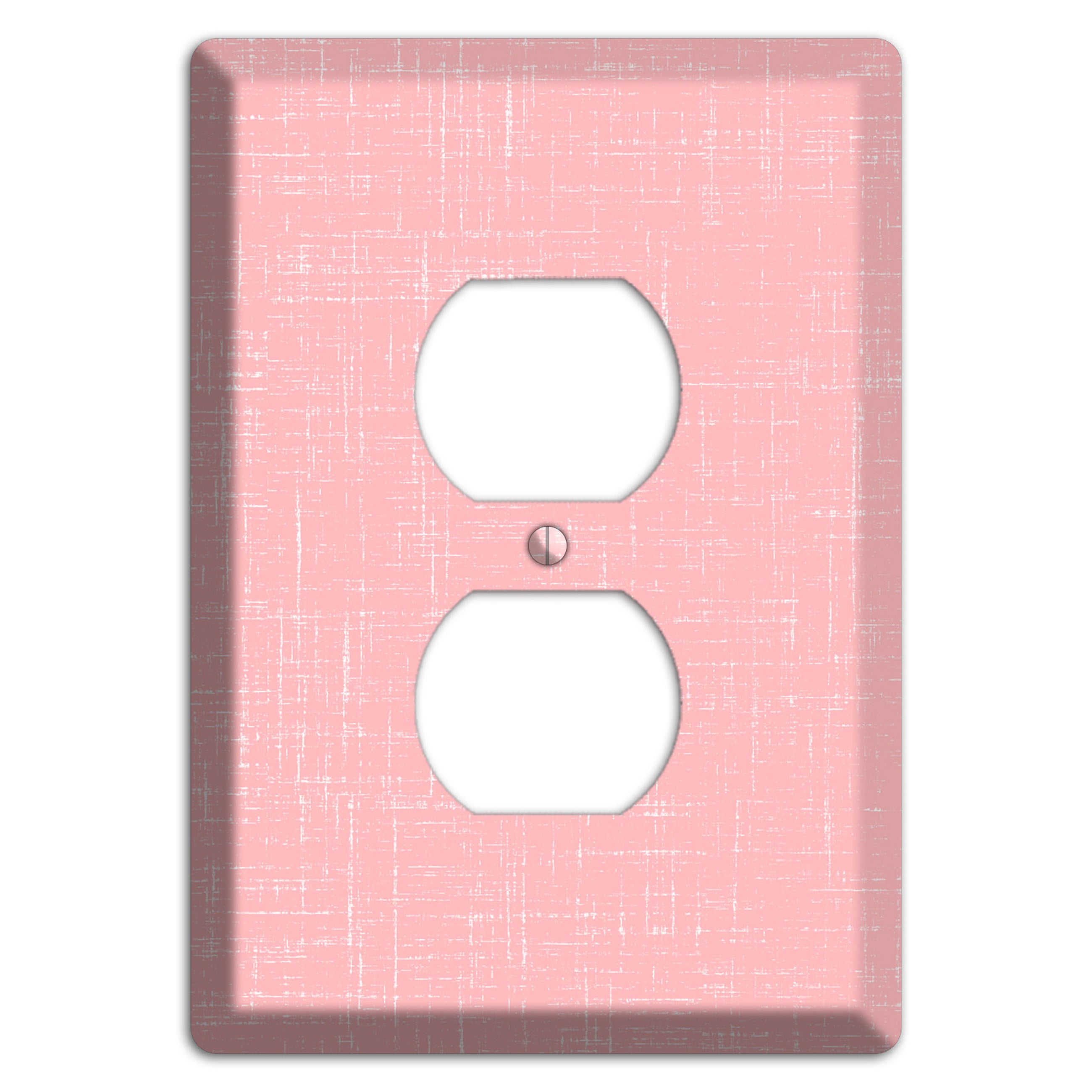 Amber Soft Coral Duplex Outlet Wallplate