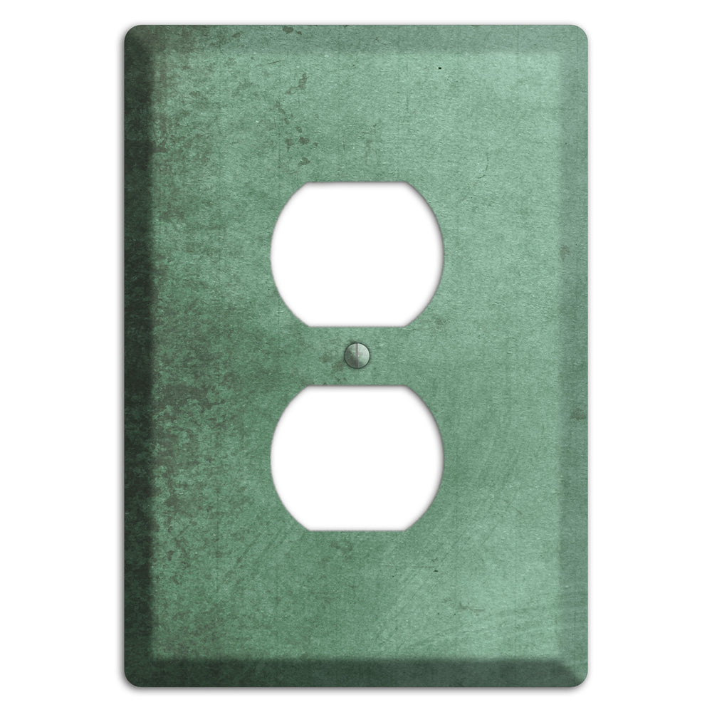 Bay Leaf Vintage Grunge Duplex Outlet Wallplate