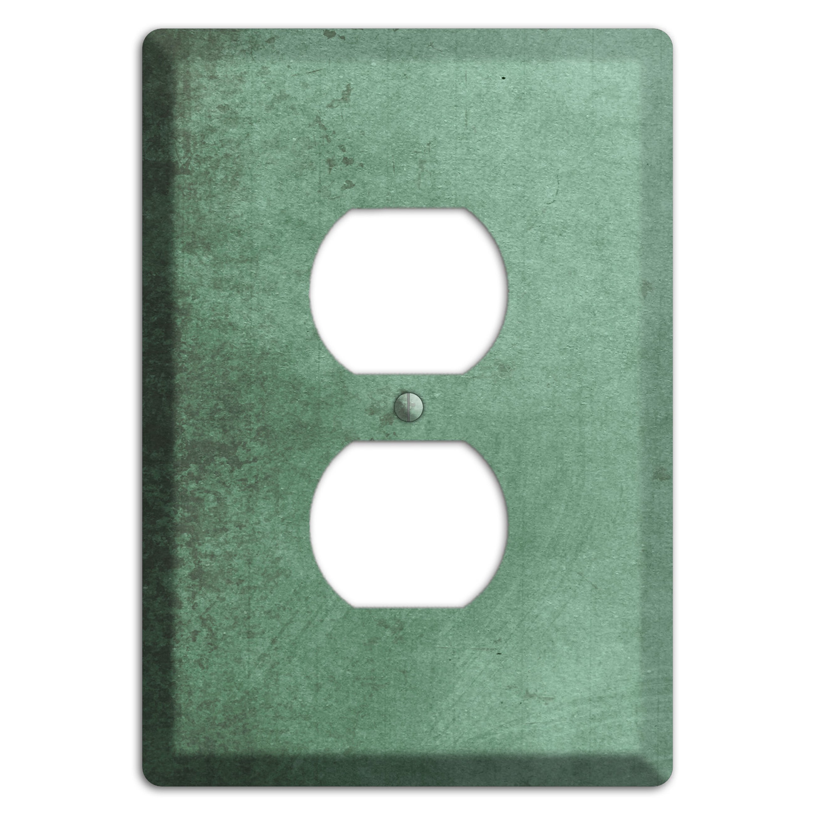 Bay Leaf Vintage Grunge Duplex Outlet Wallplate