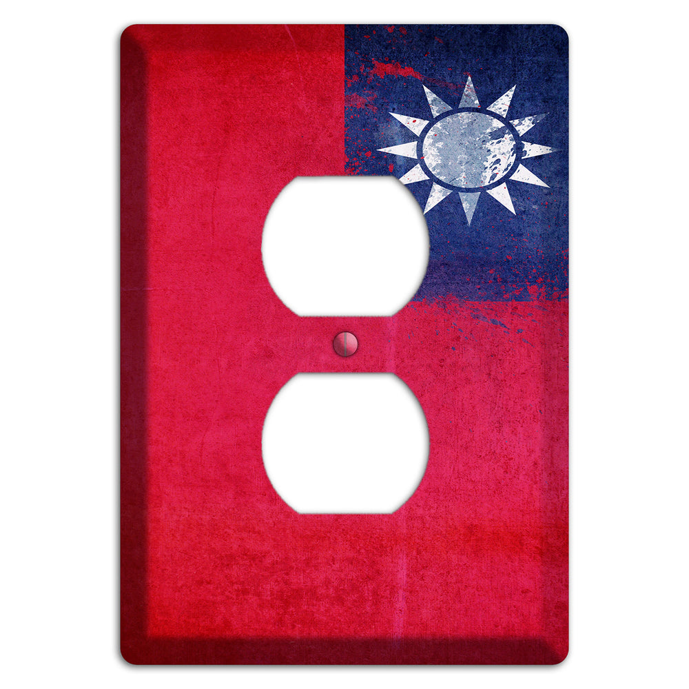 Taiwan Cover Plates Duplex Outlet Wallplate
