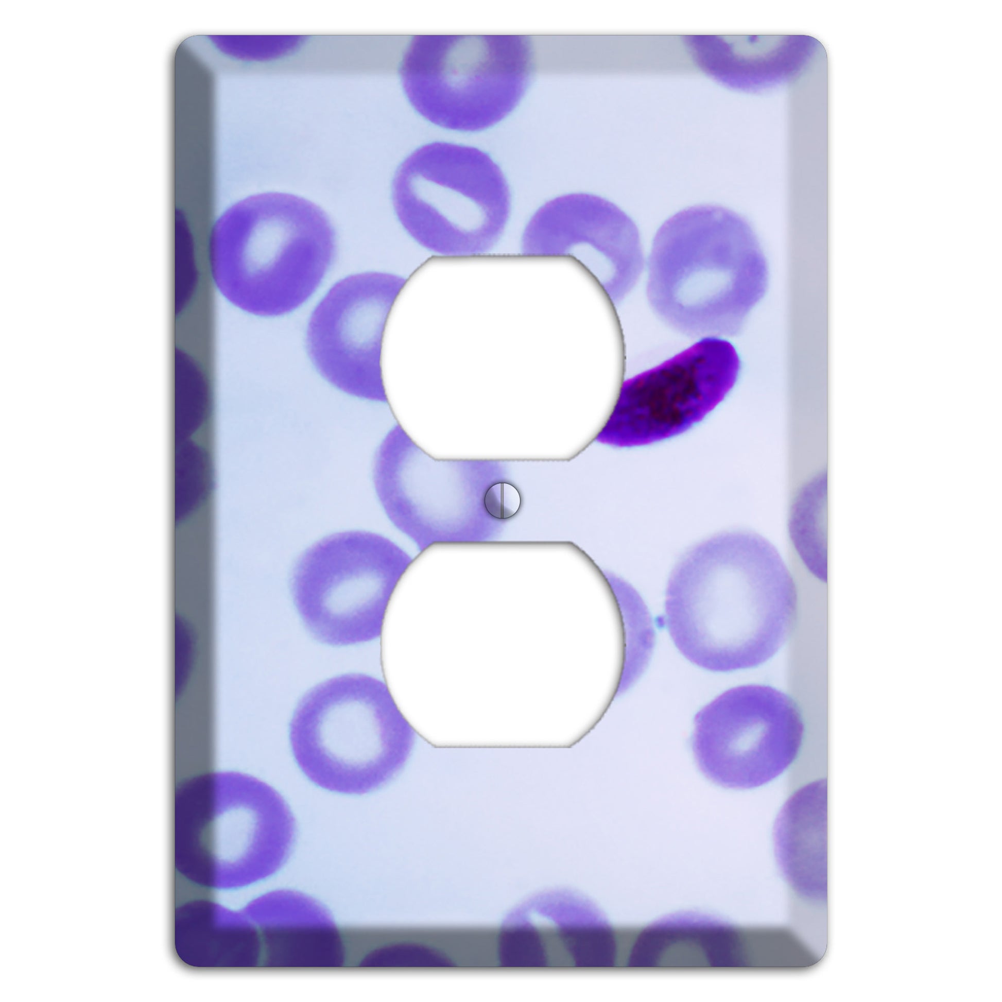Plasmodium Falciparum Duplex Outlet Wallplate