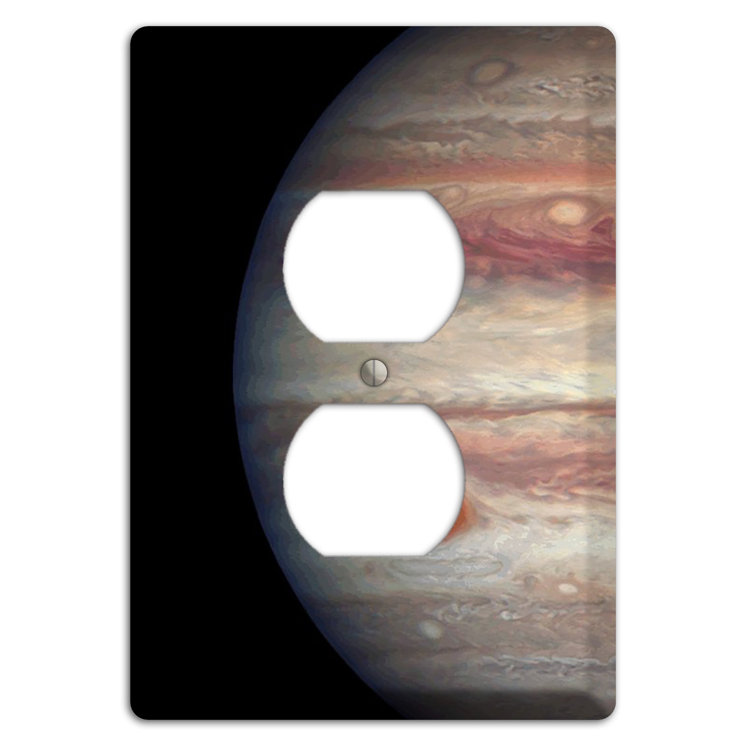Jupiter's Duplex Outlet Wallplate