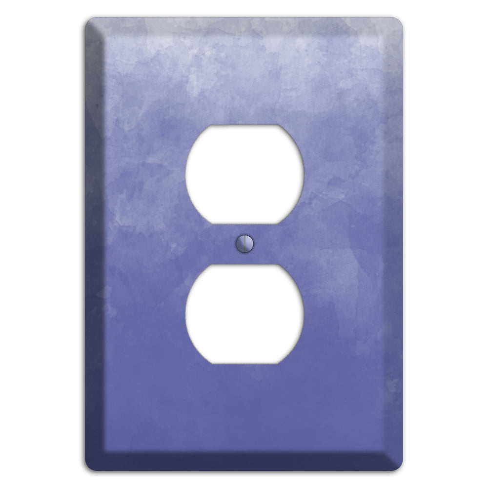 Blue Ombre Duplex Outlet Wallplate