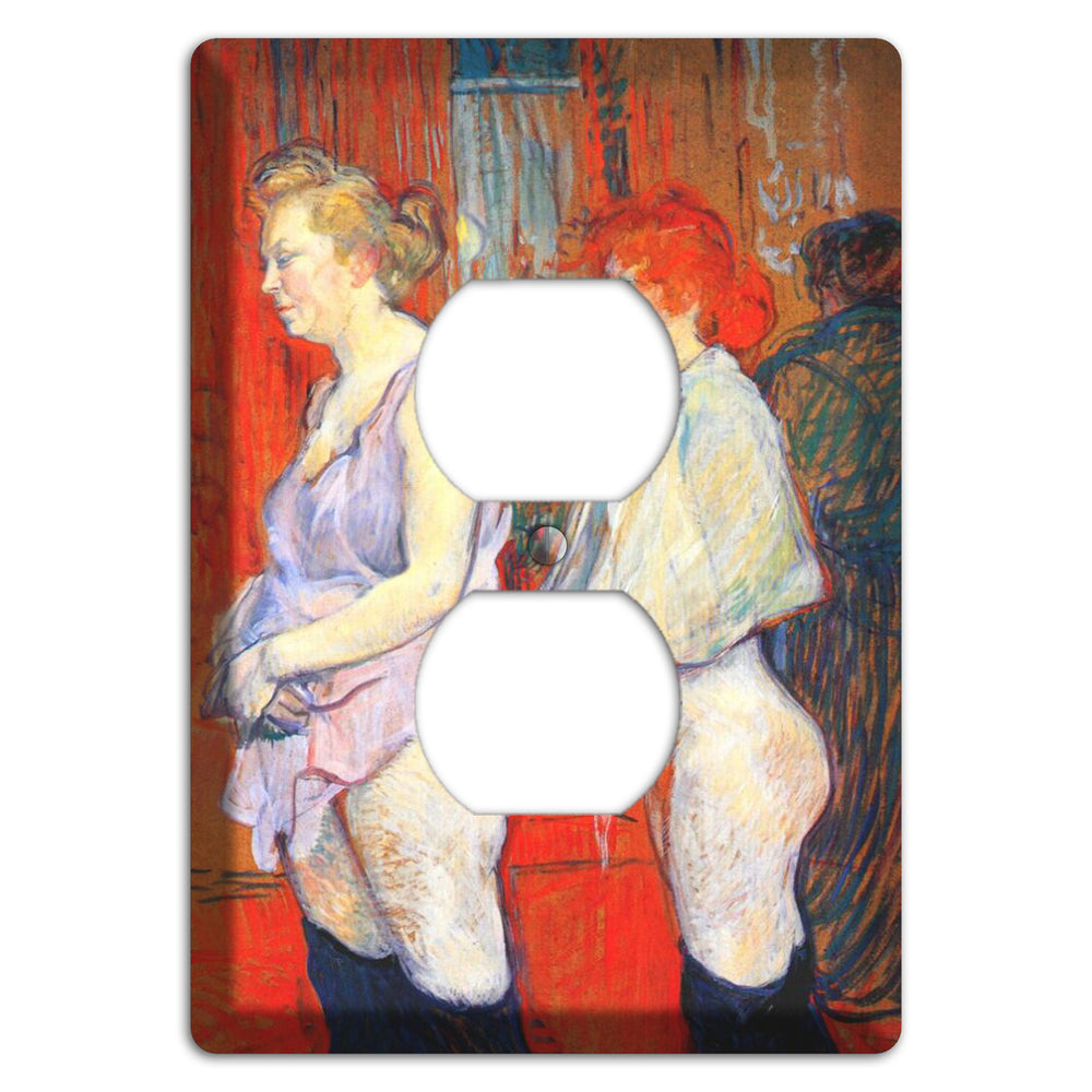 Medical Inspection Vintage Poster Duplex Outlet Wallplate