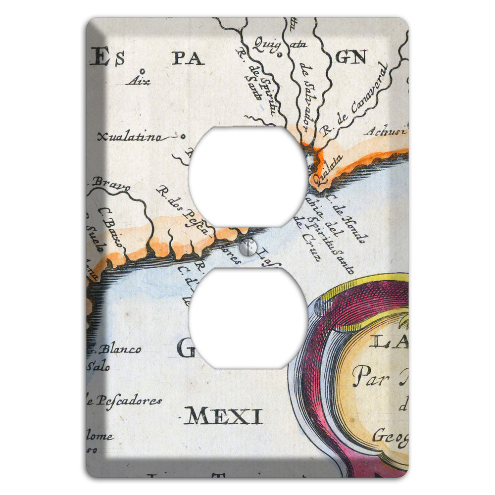 Gulf of Mexico Duplex Outlet Wallplate
