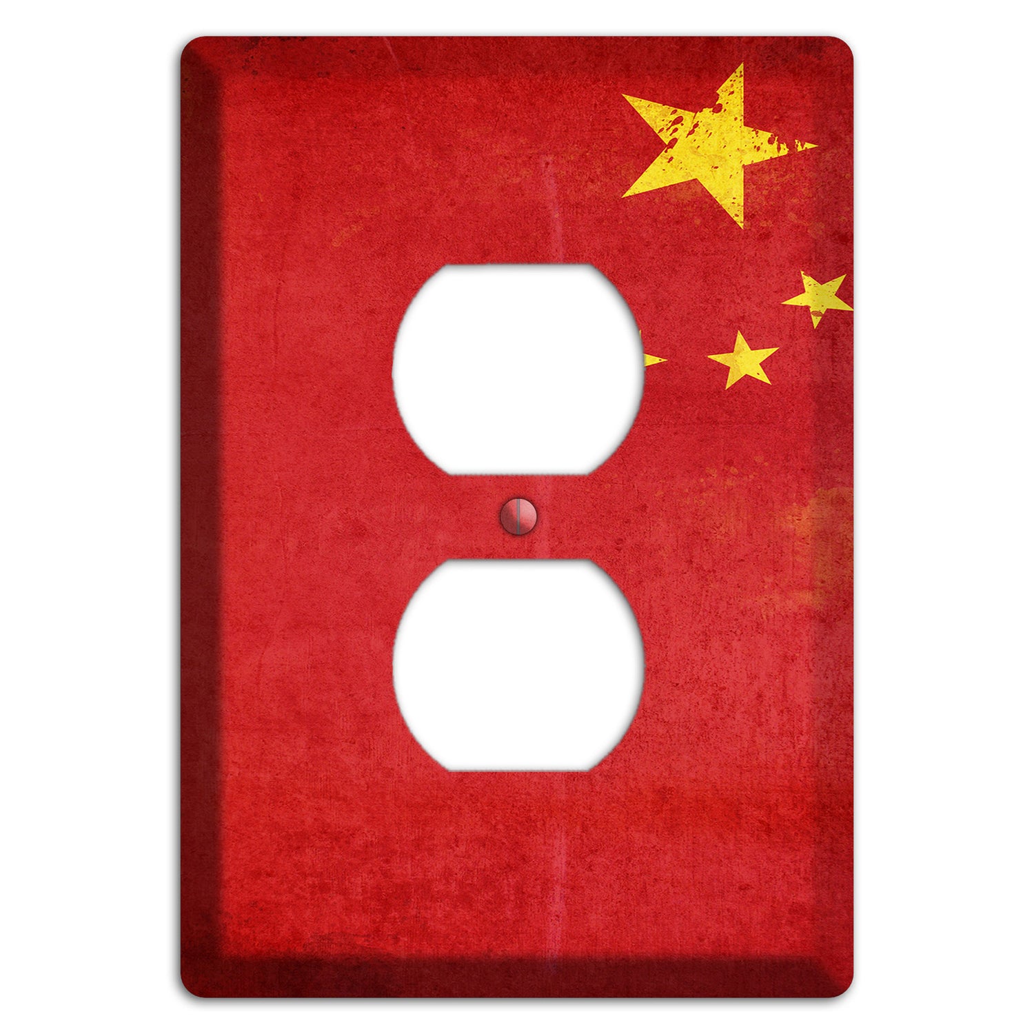 China Cover Plates Duplex Outlet Wallplate