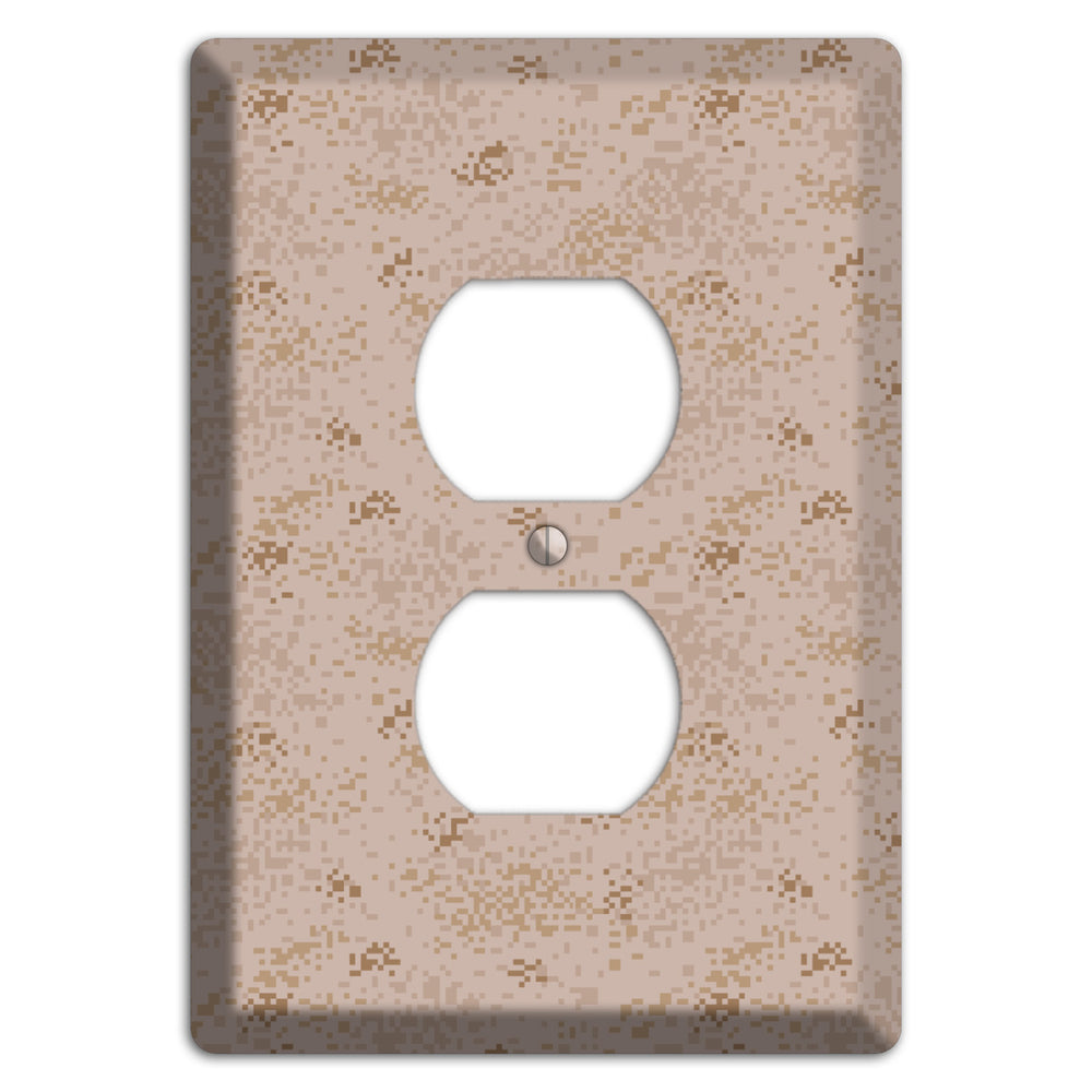 Marpat Desert Camo Duplex Outlet Wallplate