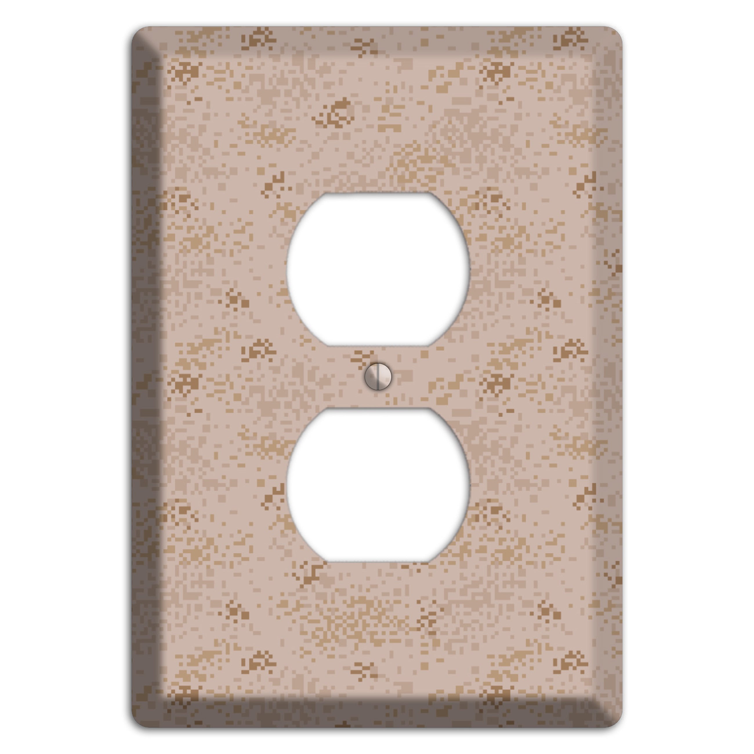 Marpat Desert Camo Duplex Outlet Wallplate
