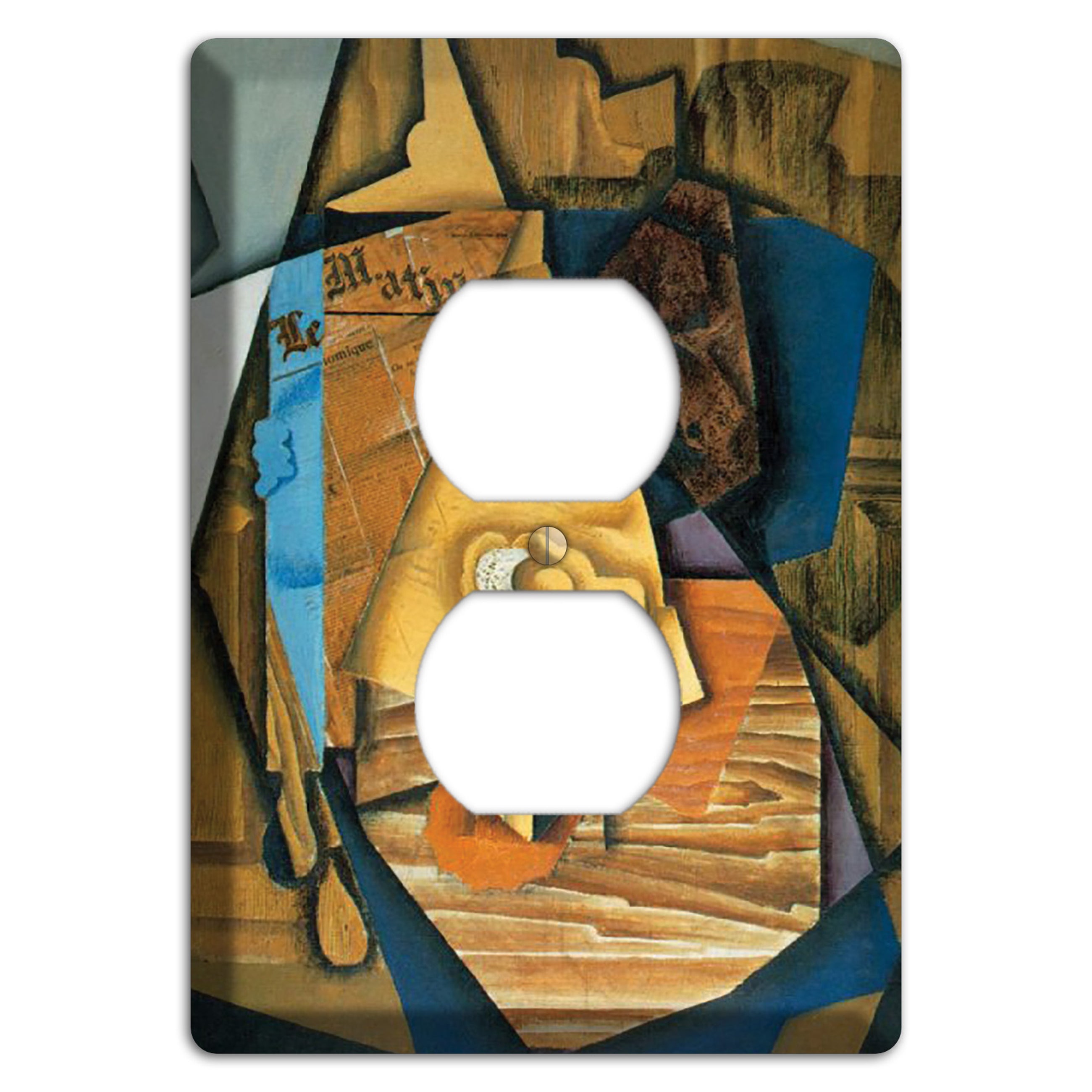 Juan Gris 1 Duplex Outlet Wallplate