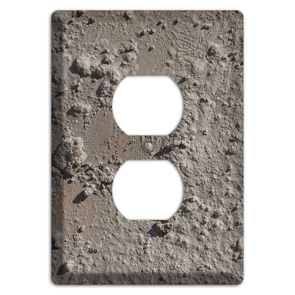 Plaster 2 Duplex Outlet Wallplate