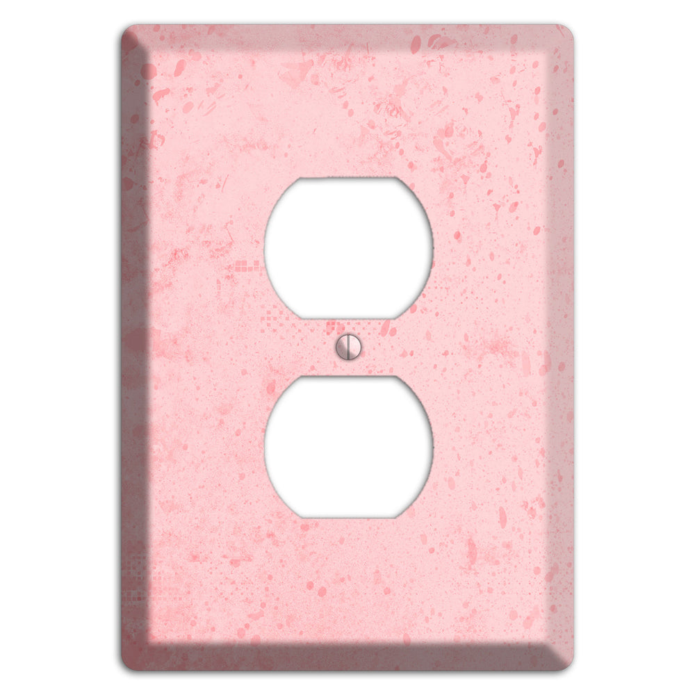 ShockingPpink Soft Coral Duplex Outlet Wallplate