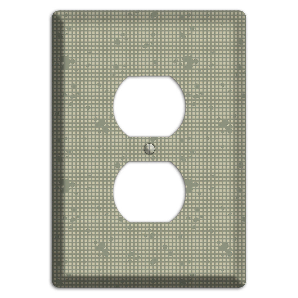 Night Desert Camo Duplex Outlet Wallplate