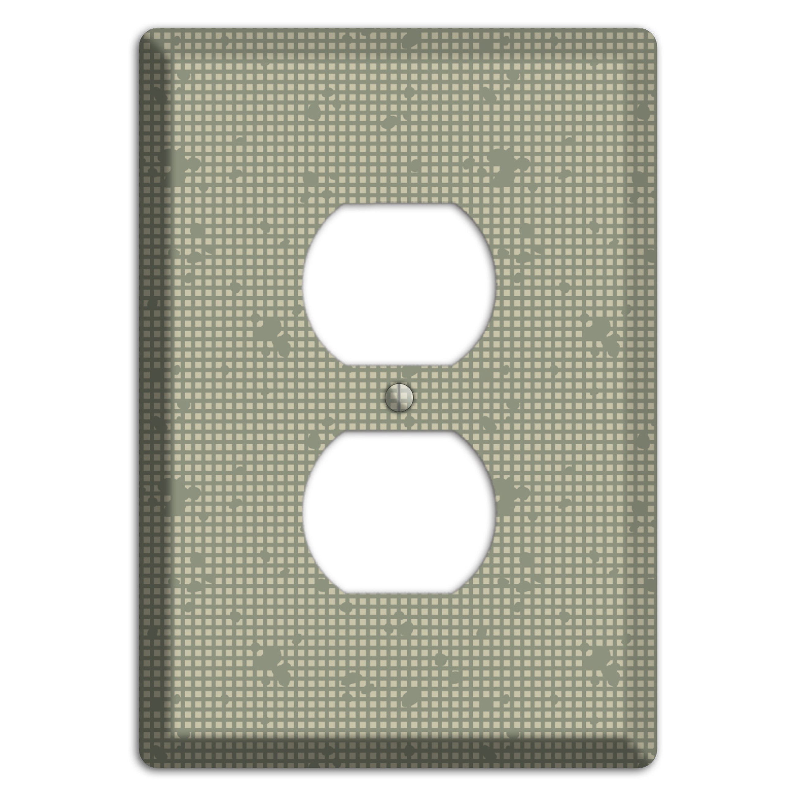 Night Desert Camo Duplex Outlet Wallplate