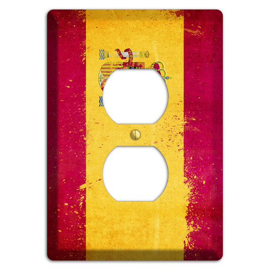 Spain Cover Plates Duplex Outlet Wallplate