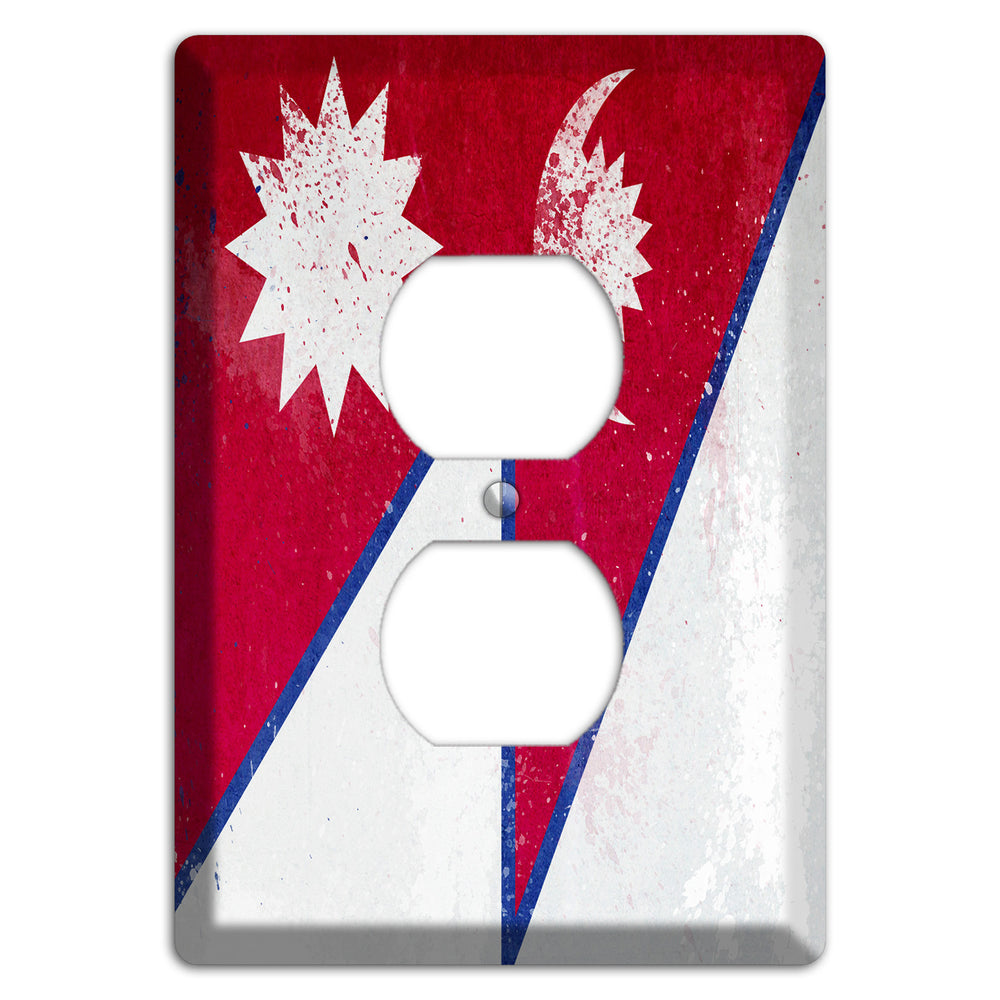 Nepal Cover Plates Duplex Outlet Wallplate