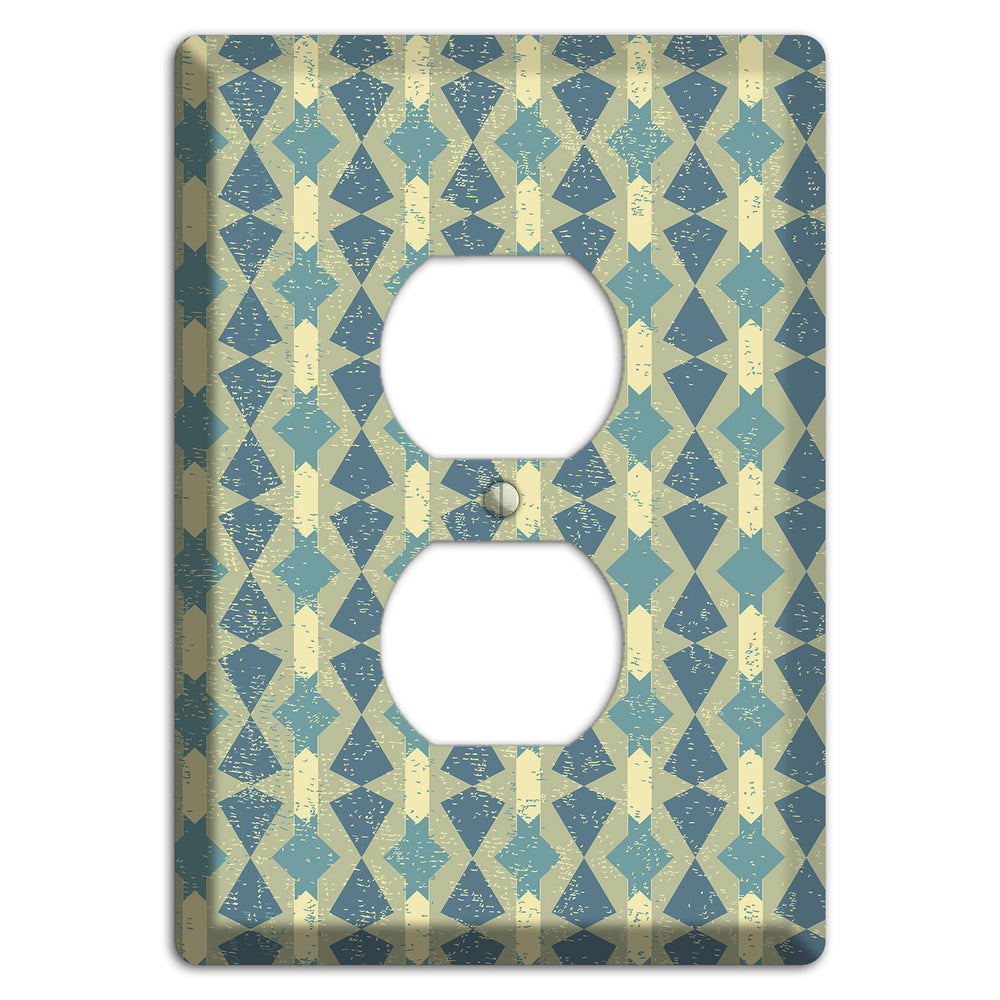 Turkish Mosaic Duplex Outlet Wallplate