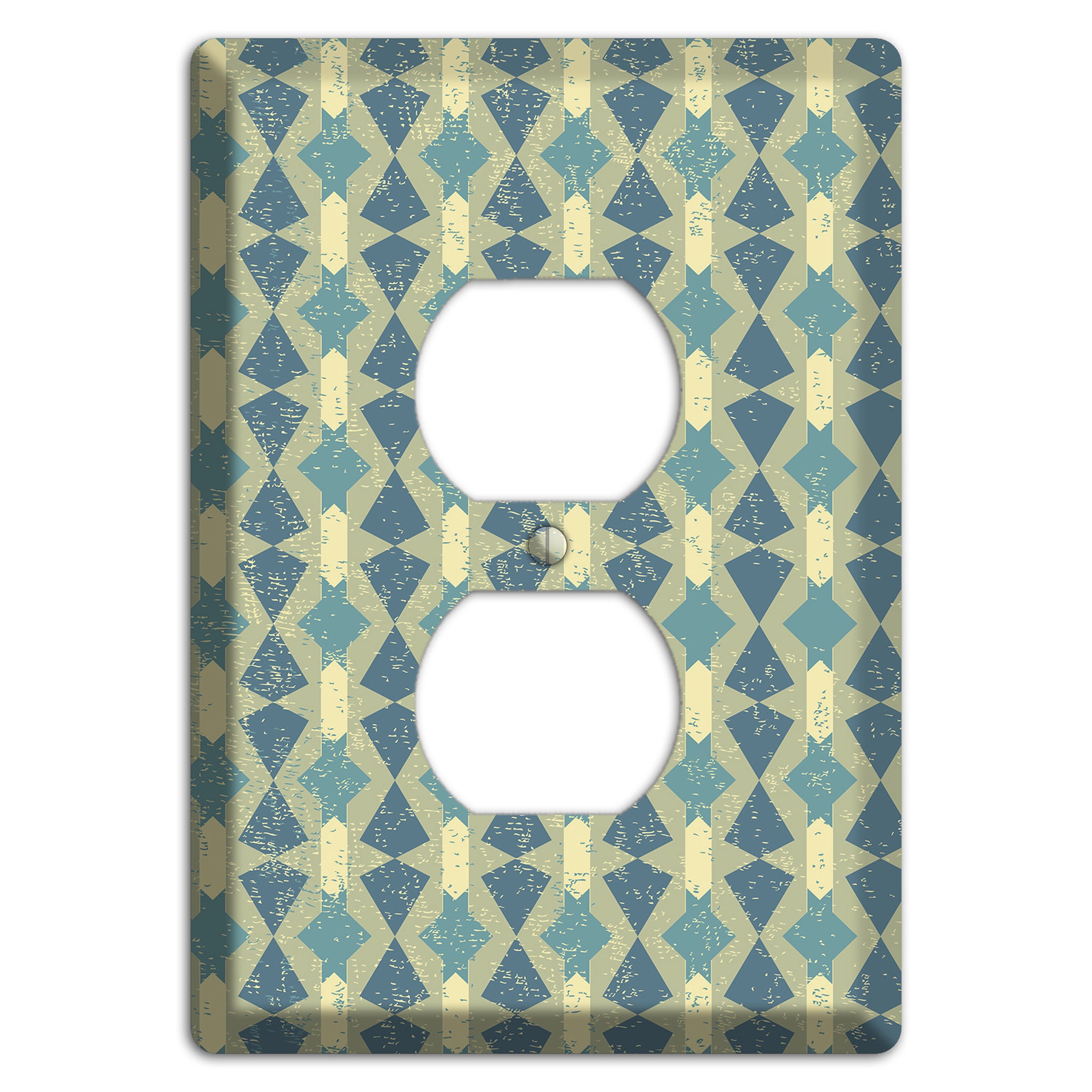 Turkish Mosaic Duplex Outlet Wallplate