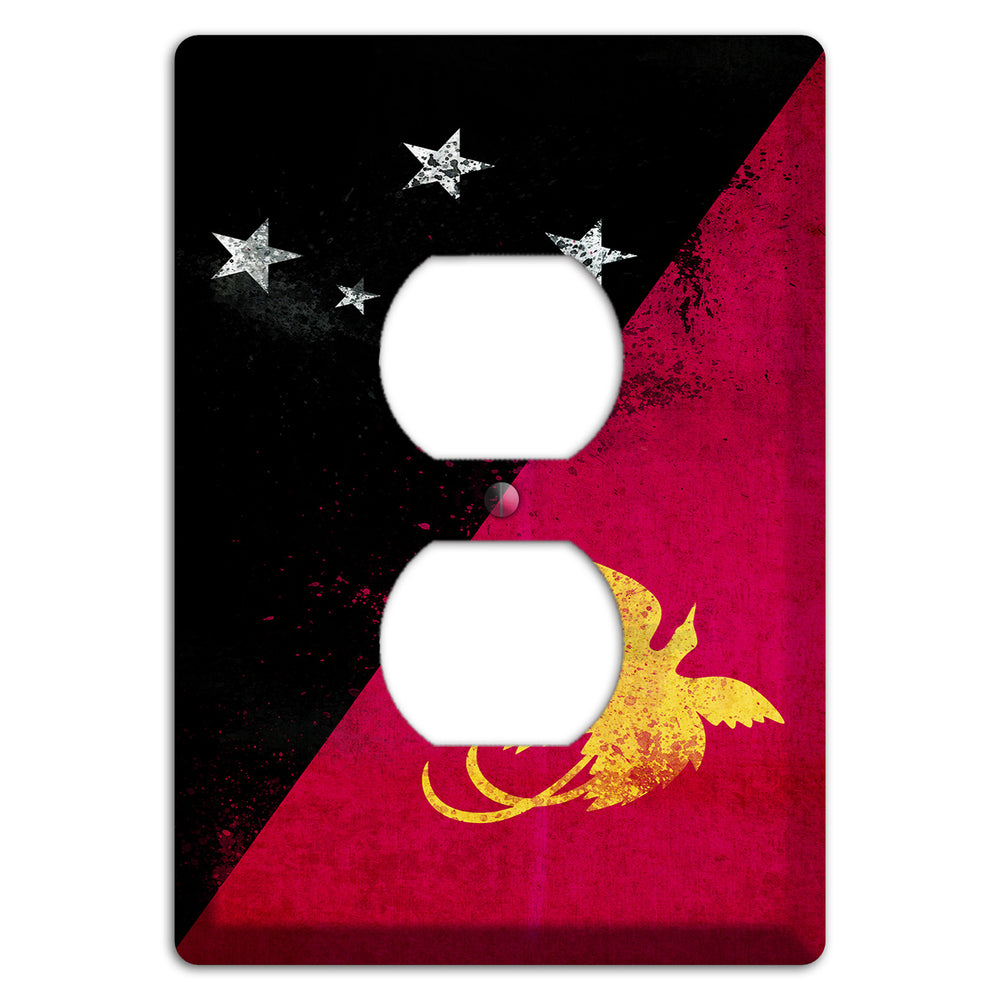 Papua New Guinea Cover Plates Duplex Outlet Wallplate
