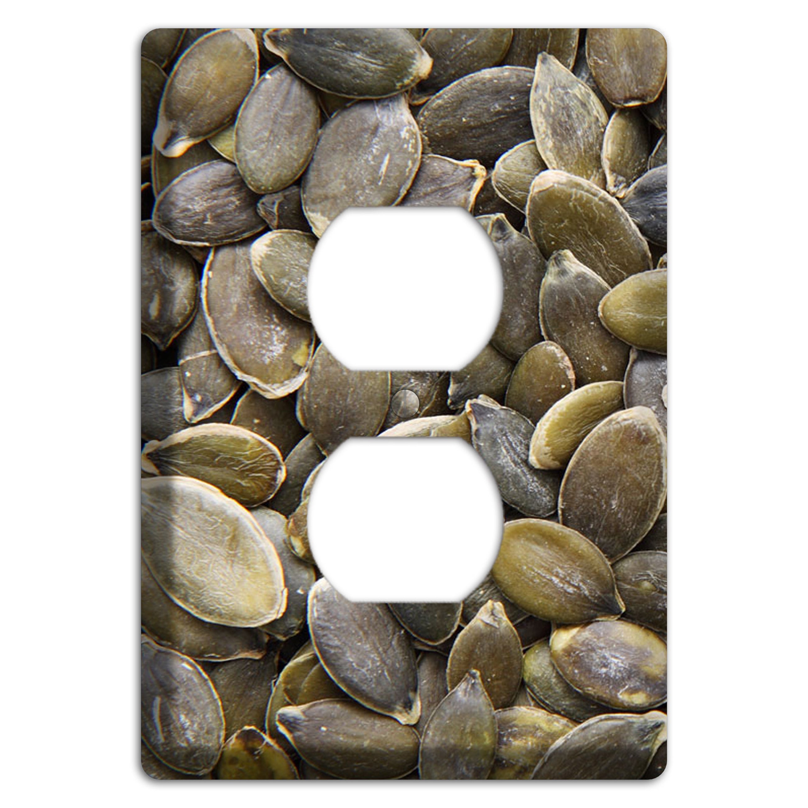 Sunflowers Seeds Duplex Outlet Wallplate