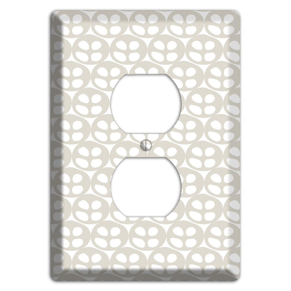 Simple Scandanavian Style AA Duplex Outlet Wallplate