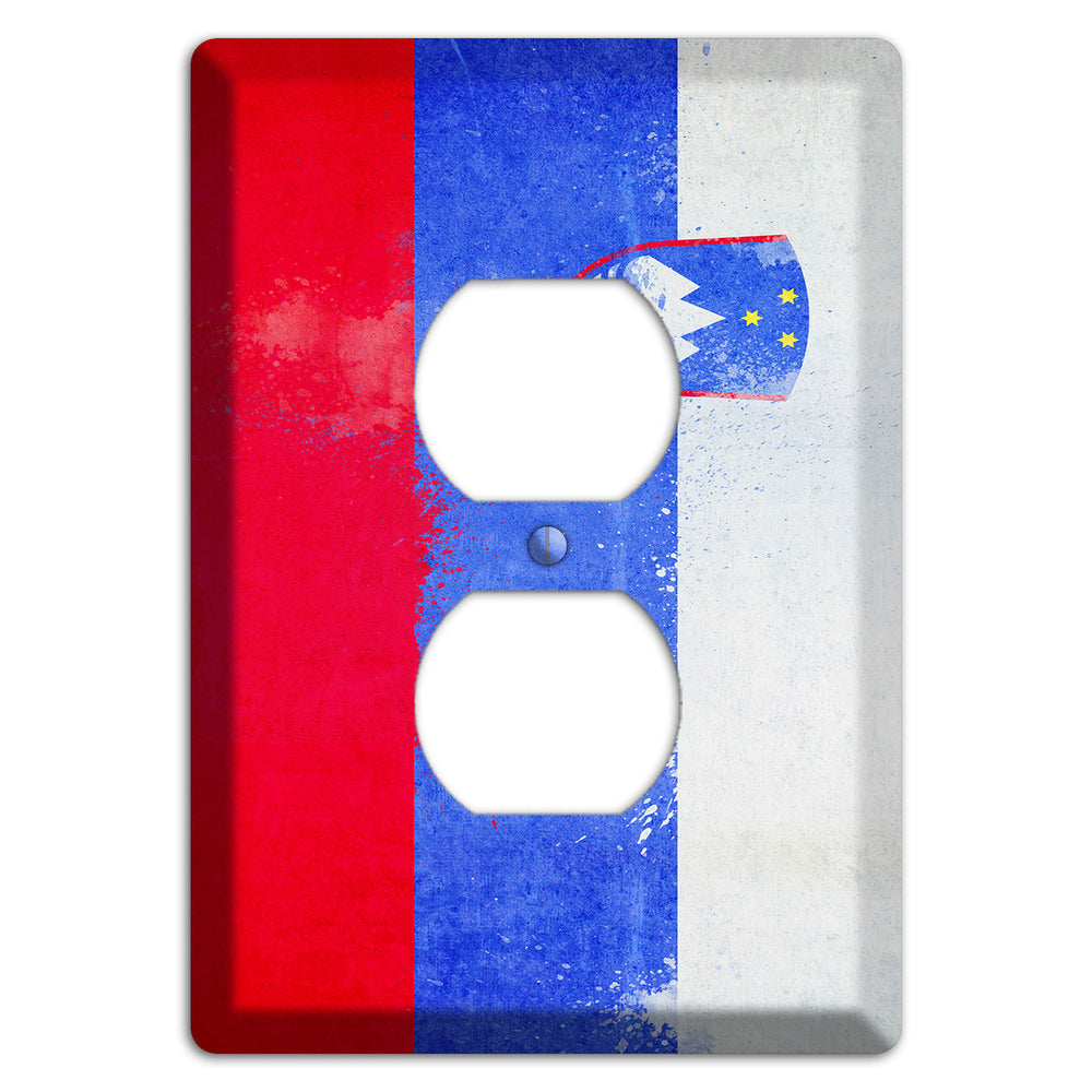 Slovenia Cover Plates Duplex Outlet Wallplate