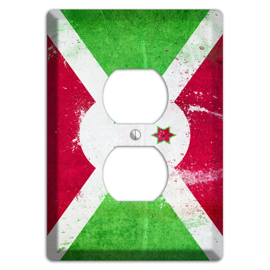 Burundi Cover Plates Duplex Outlet Wallplate