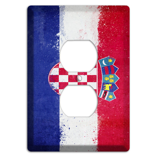 Croatia Cover Plates Duplex Outlet Wallplate