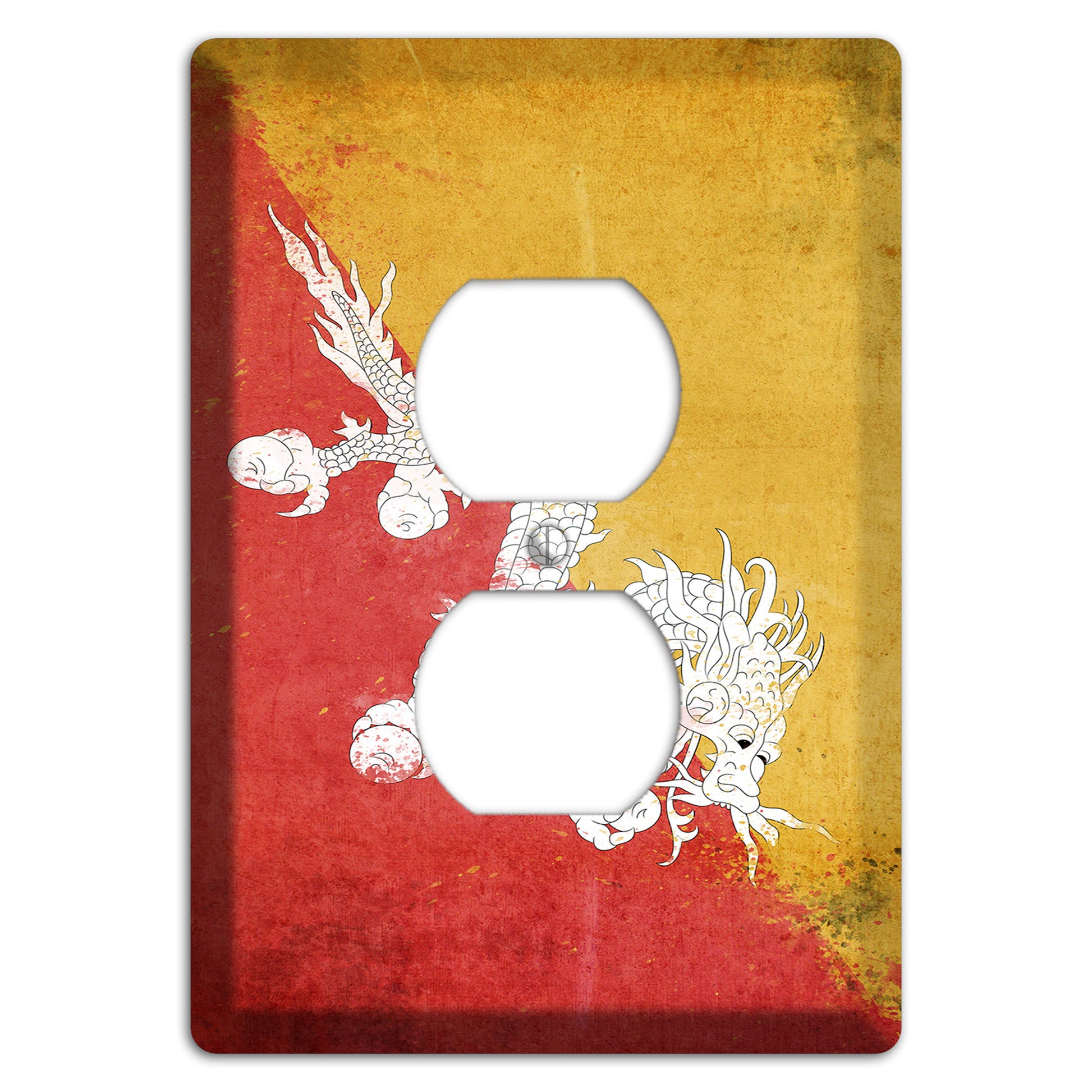 Bhutan Cover Plates Duplex Outlet Wallplate