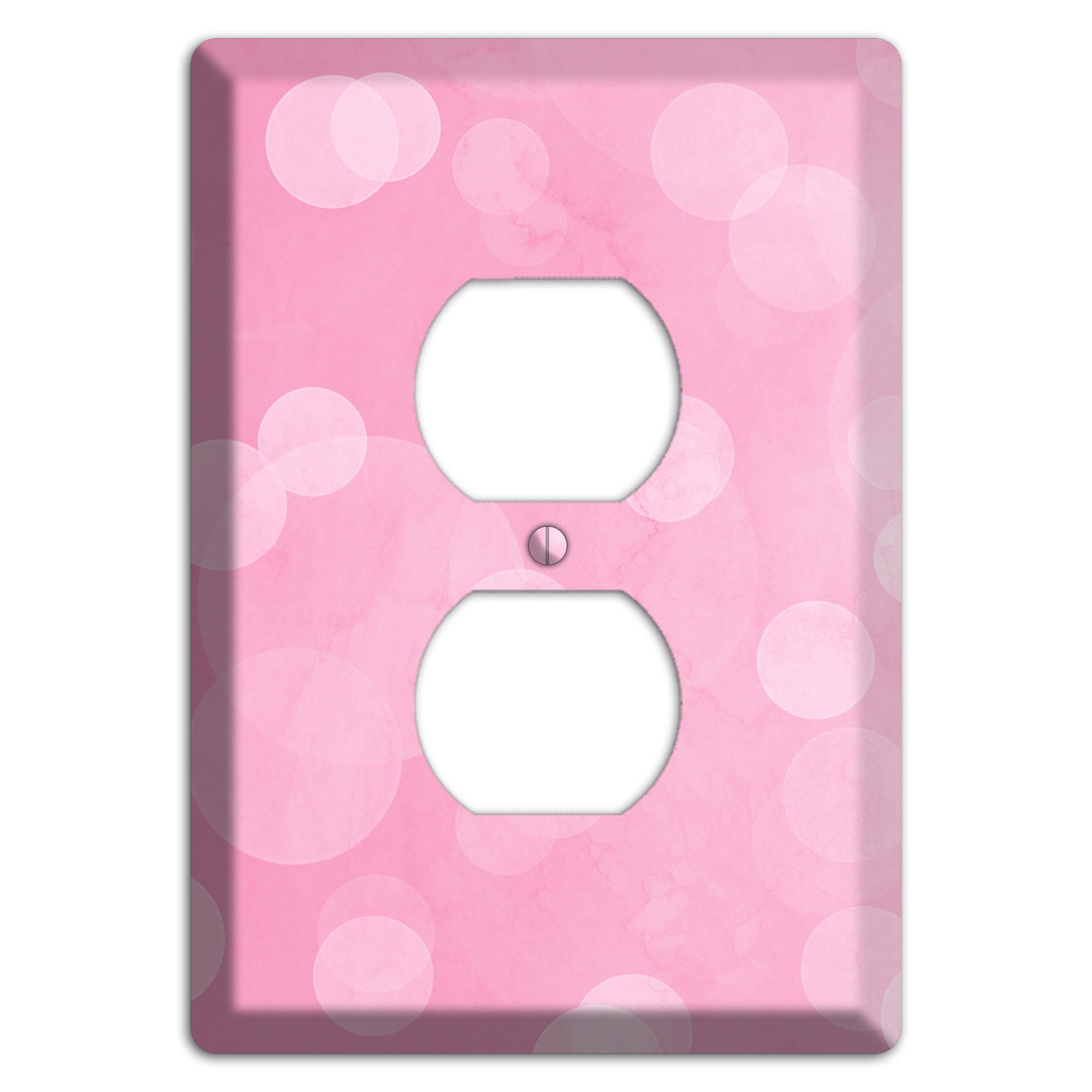 purple Pizzaz Pink Texture Duplex Outlet Wallplate