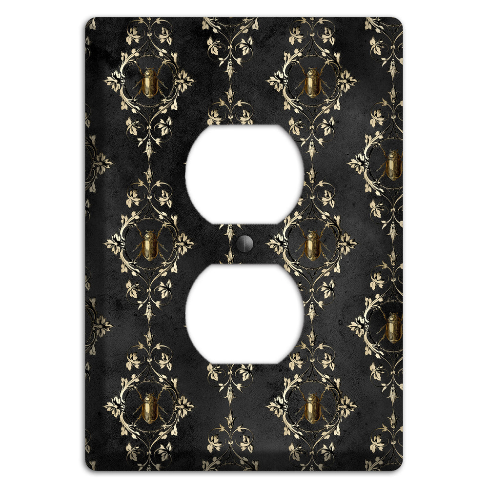 Edgar Allen Poe Beetle Duplex Outlet Wallplate