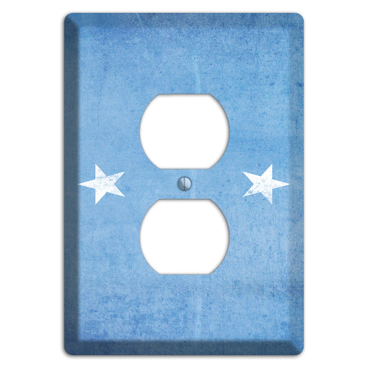 Micronesia Federated state Cover Plates Duplex Outlet Wallplate