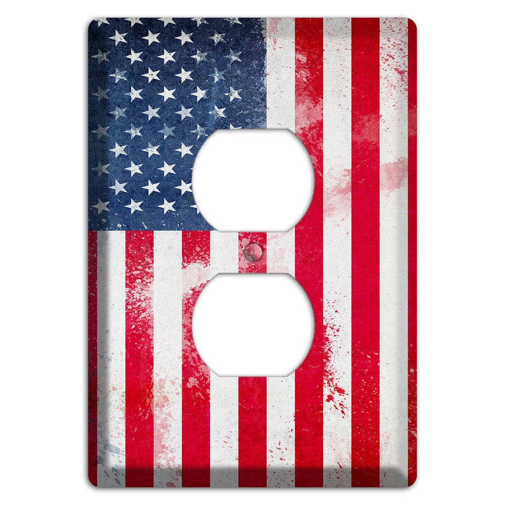 United States Cover Plates Duplex Outlet Wallplate