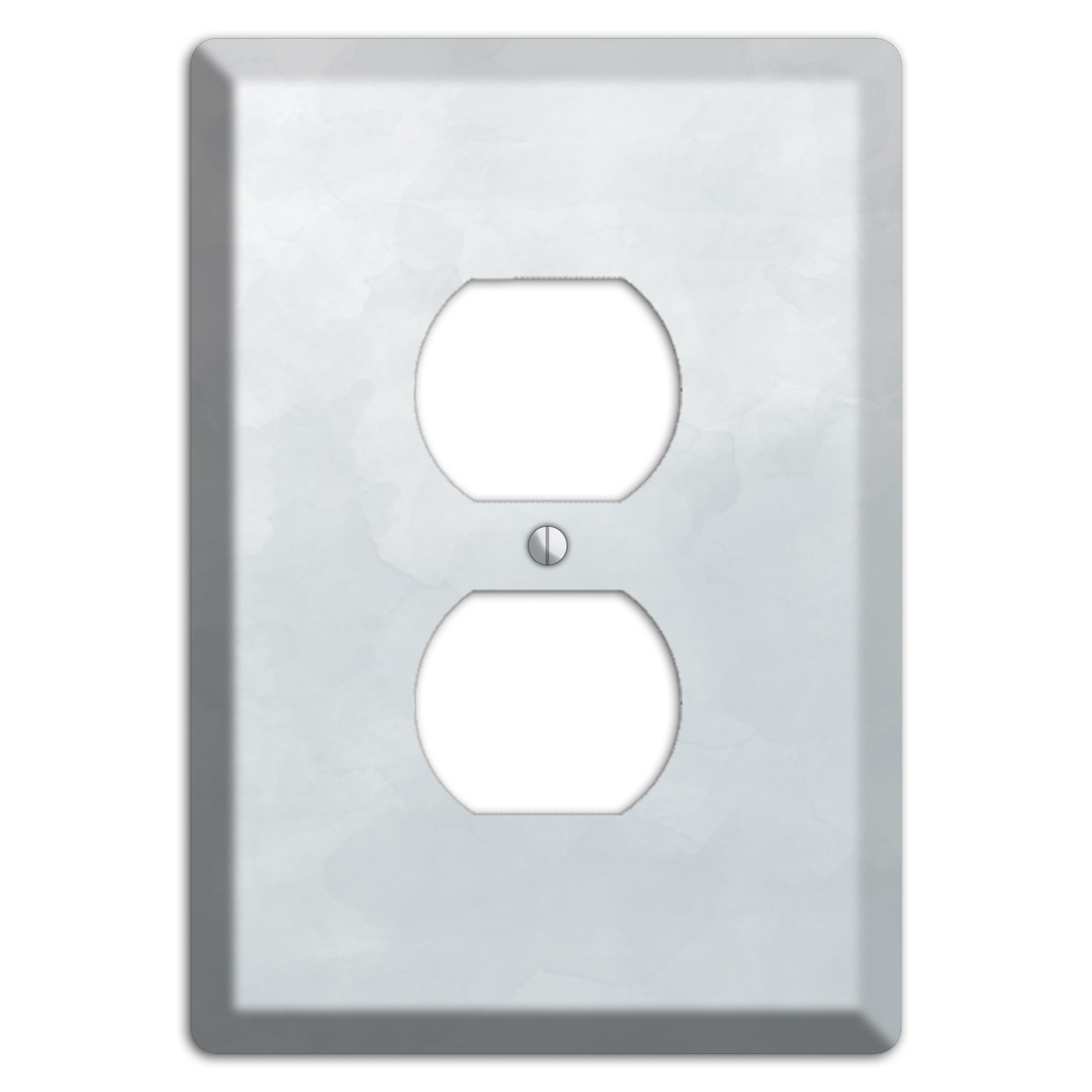 Gray Ombre Duplex Outlet Wallplate