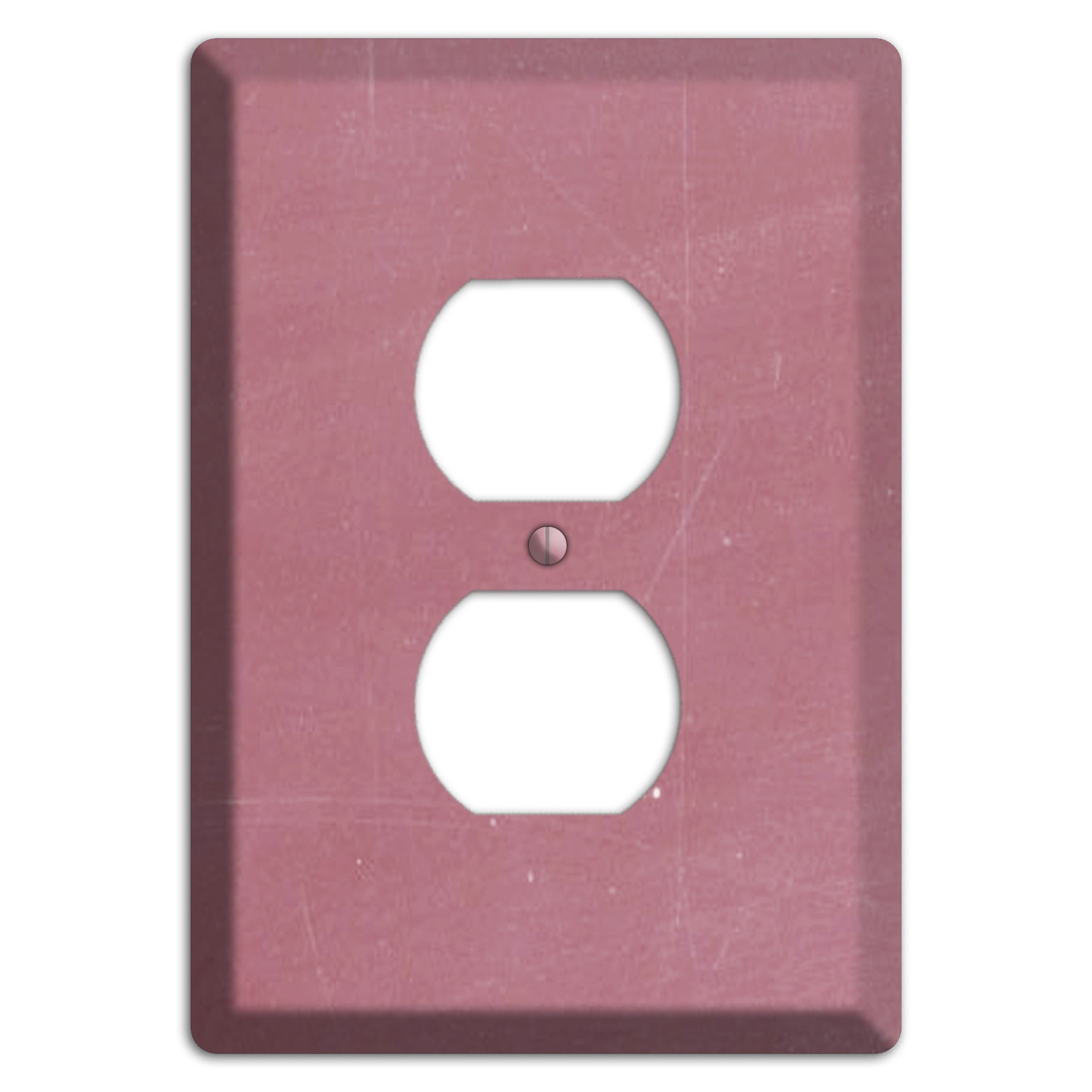 Chalk Pink Duplex Outlet Wallplate