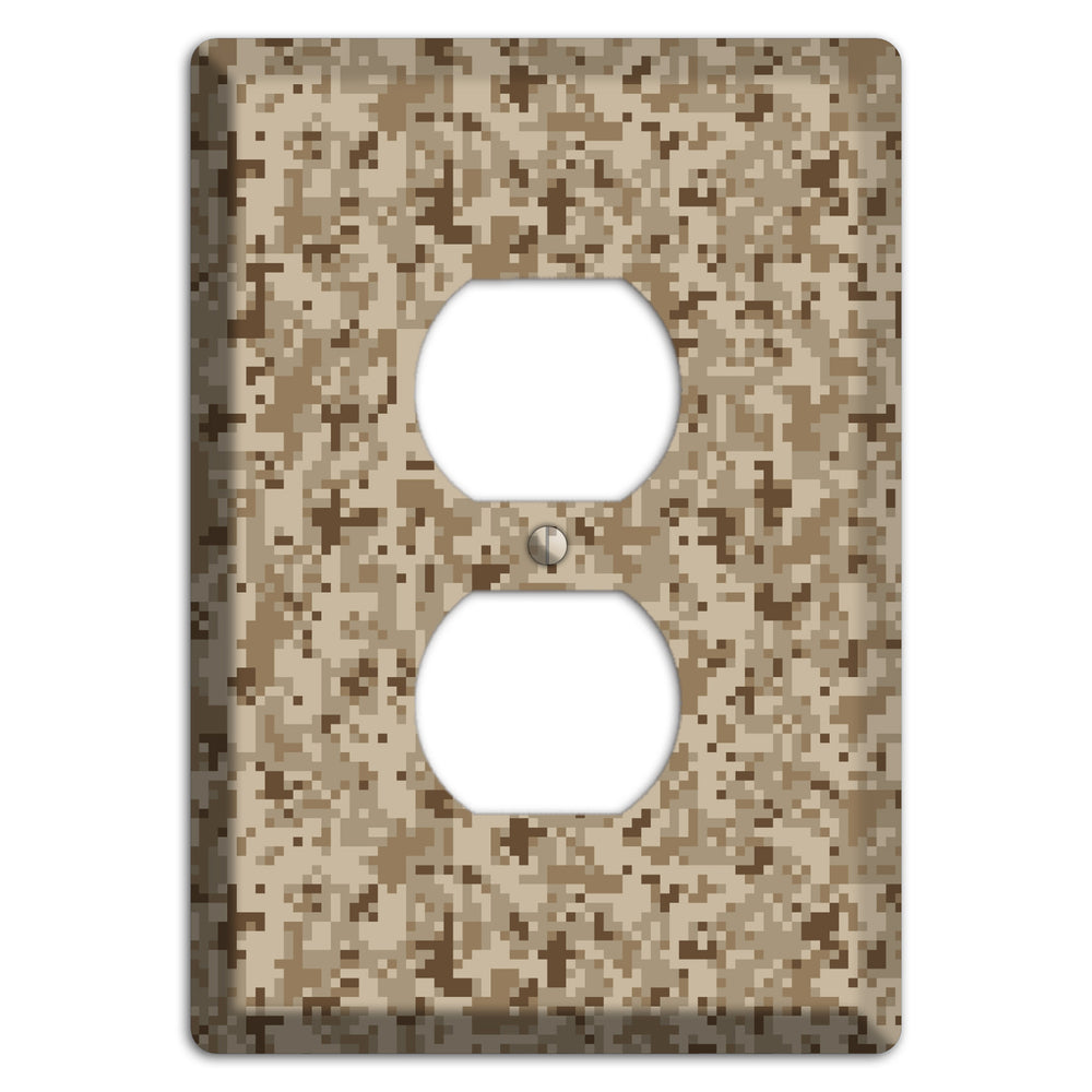 Desert Camo Duplex Outlet Wallplate