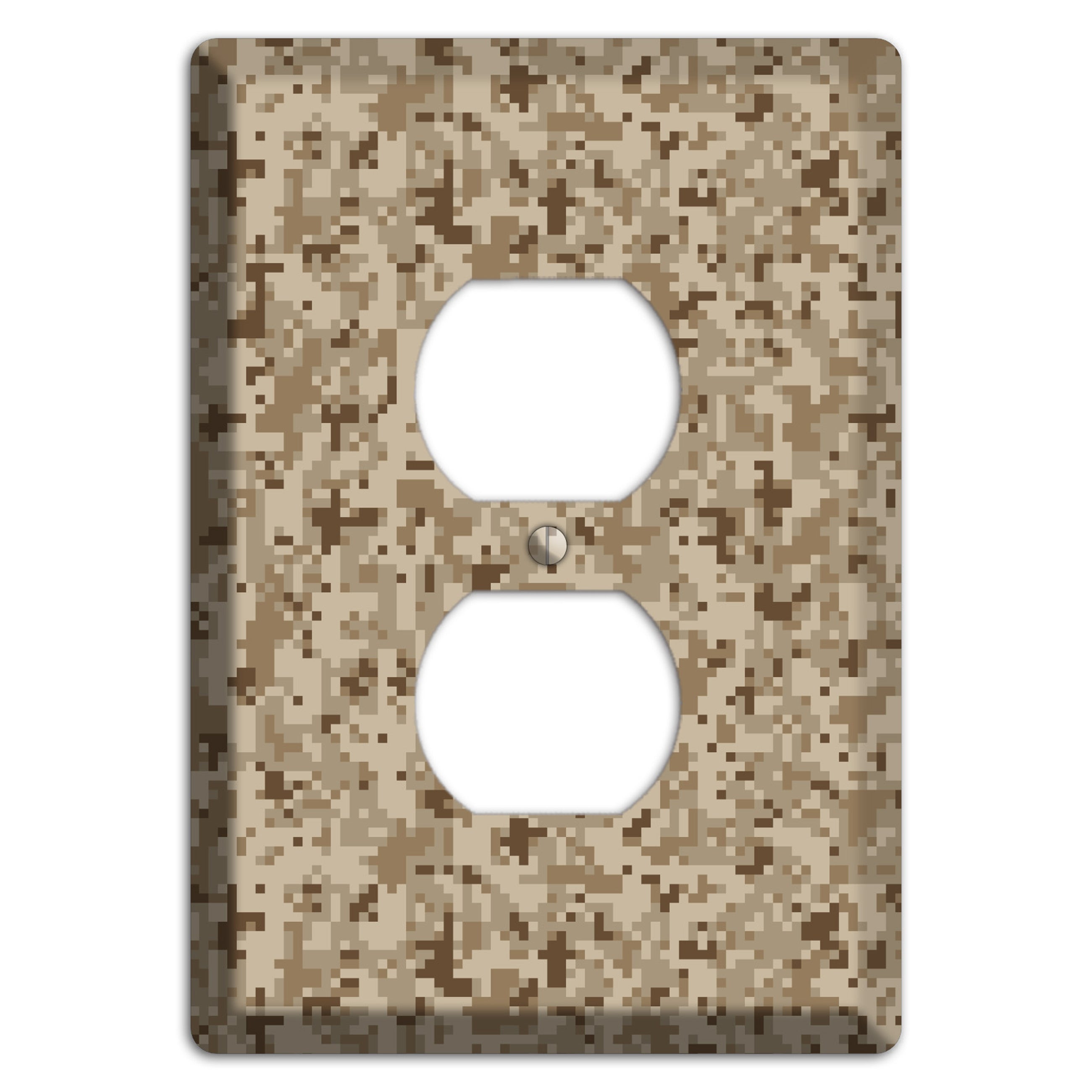 Desert Camo Duplex Outlet Wallplate