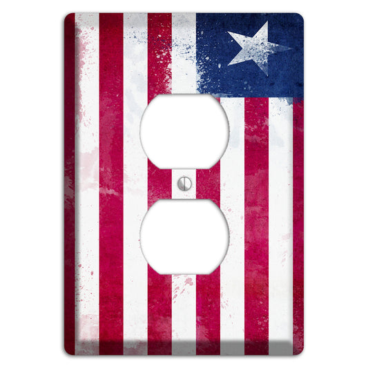 Liberia Cover Plates Duplex Outlet Wallplate