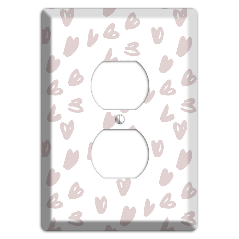 Abstract 21 Duplex Outlet Wallplate