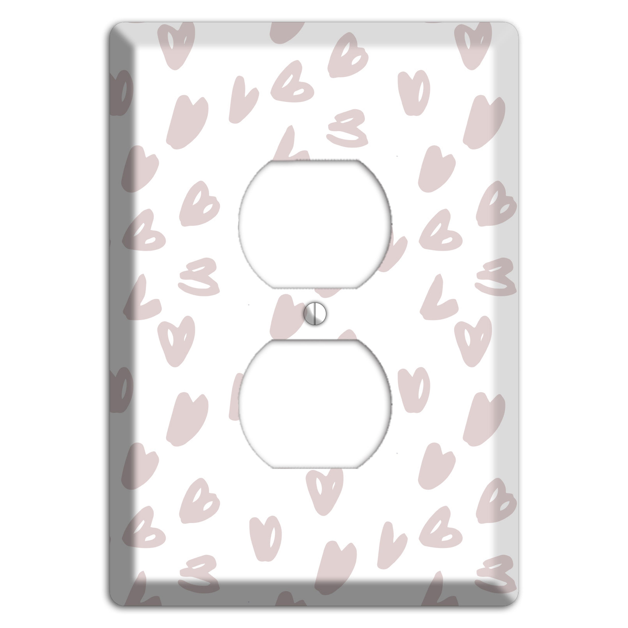 Abstract 21 Duplex Outlet Wallplate