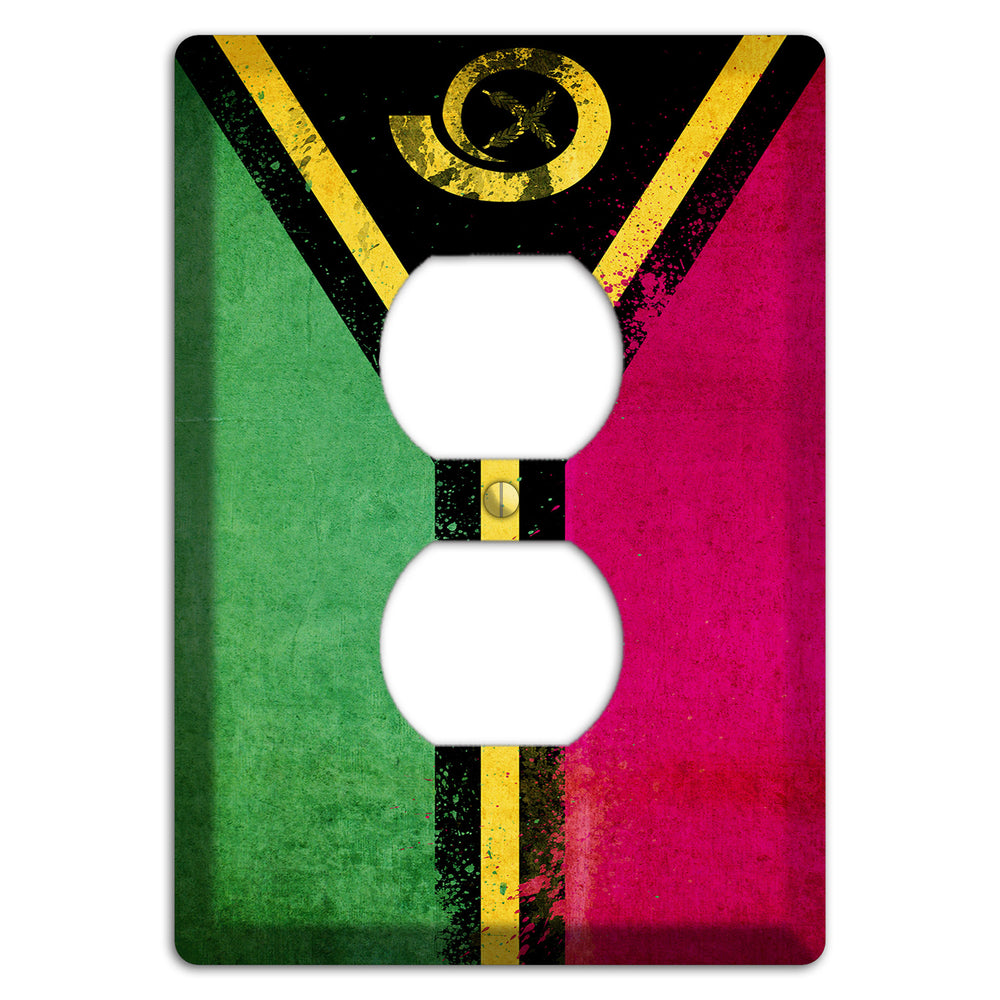 Vanuatu Cover Plates Duplex Outlet Wallplate