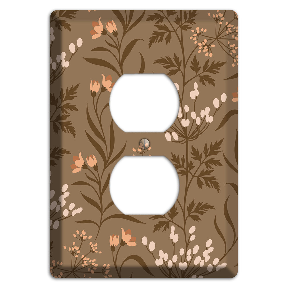 Fall Floral 2 Duplex Outlet Wallplate