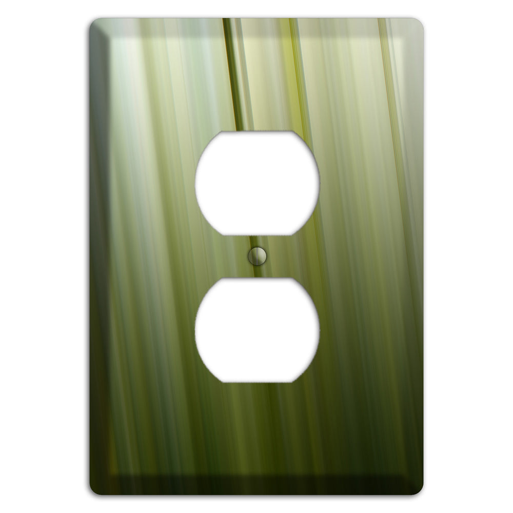 Olive Ray of Light 2 Duplex Outlet Wallplate