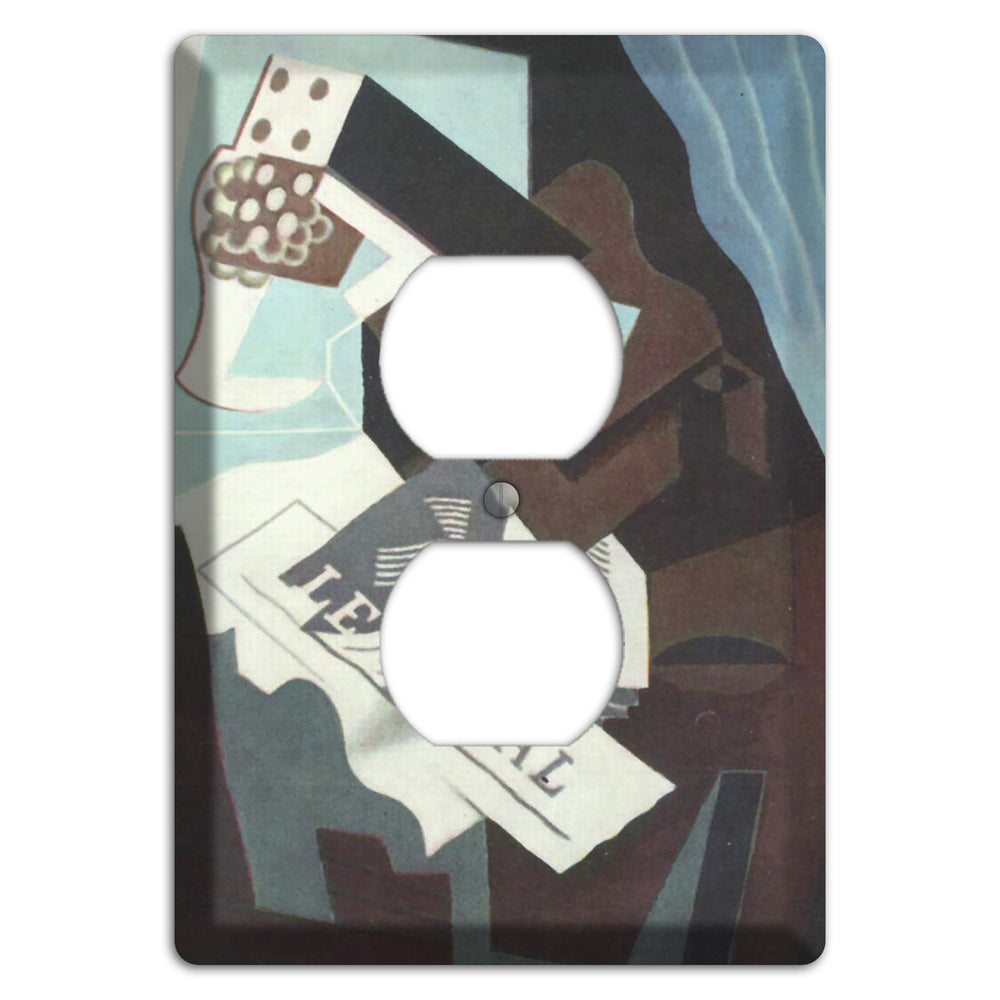 Juan Gris 6 Duplex Outlet Wallplate