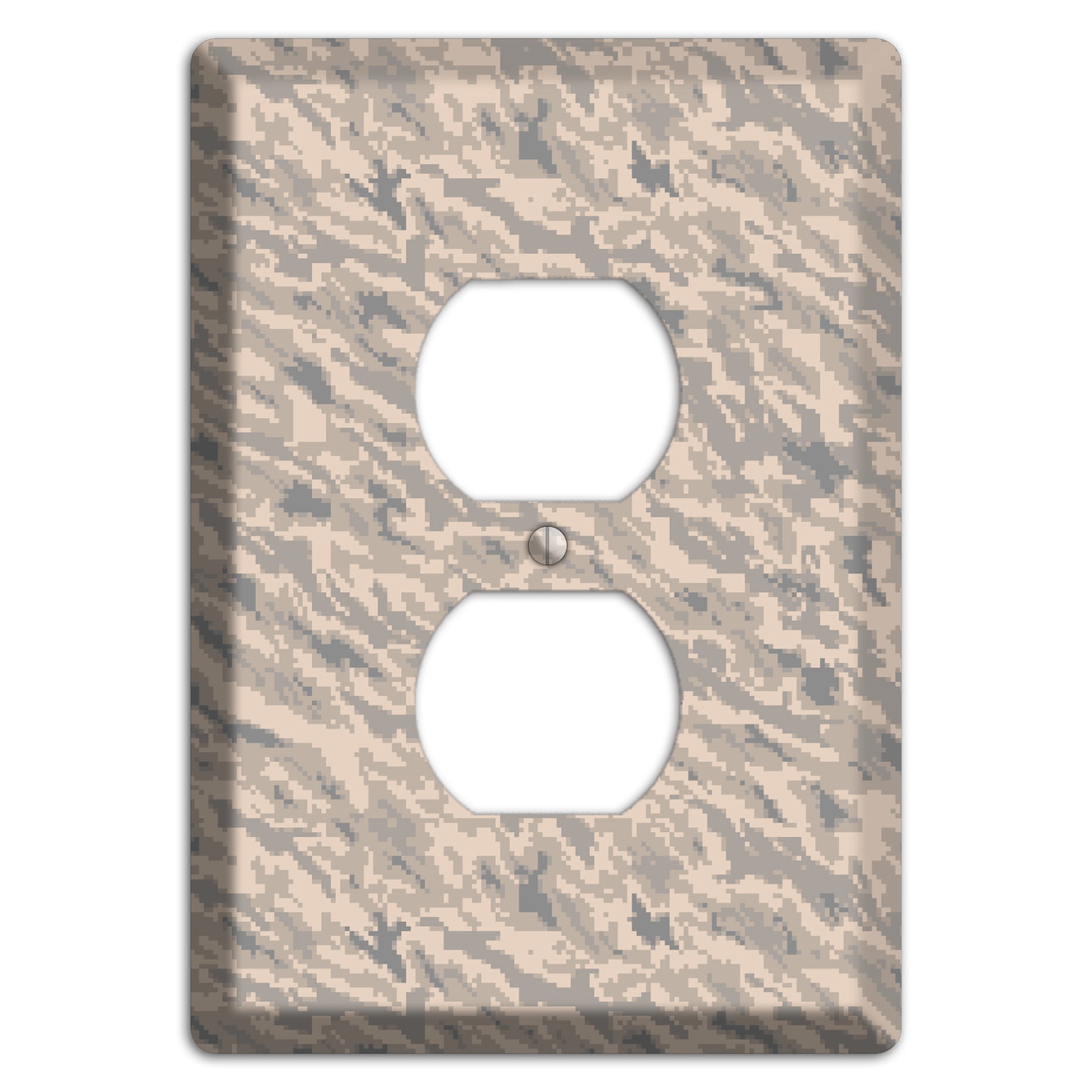 UCAF Tiger Stripe 2 Camo Duplex Outlet Wallplate